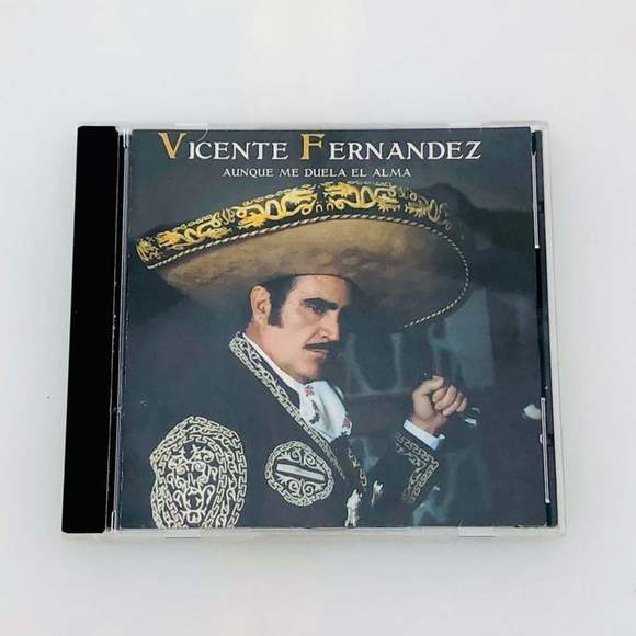 Vicente Fernandez Other - Rare CD Vicente Fernandez - Aunque Me Duela El Alma